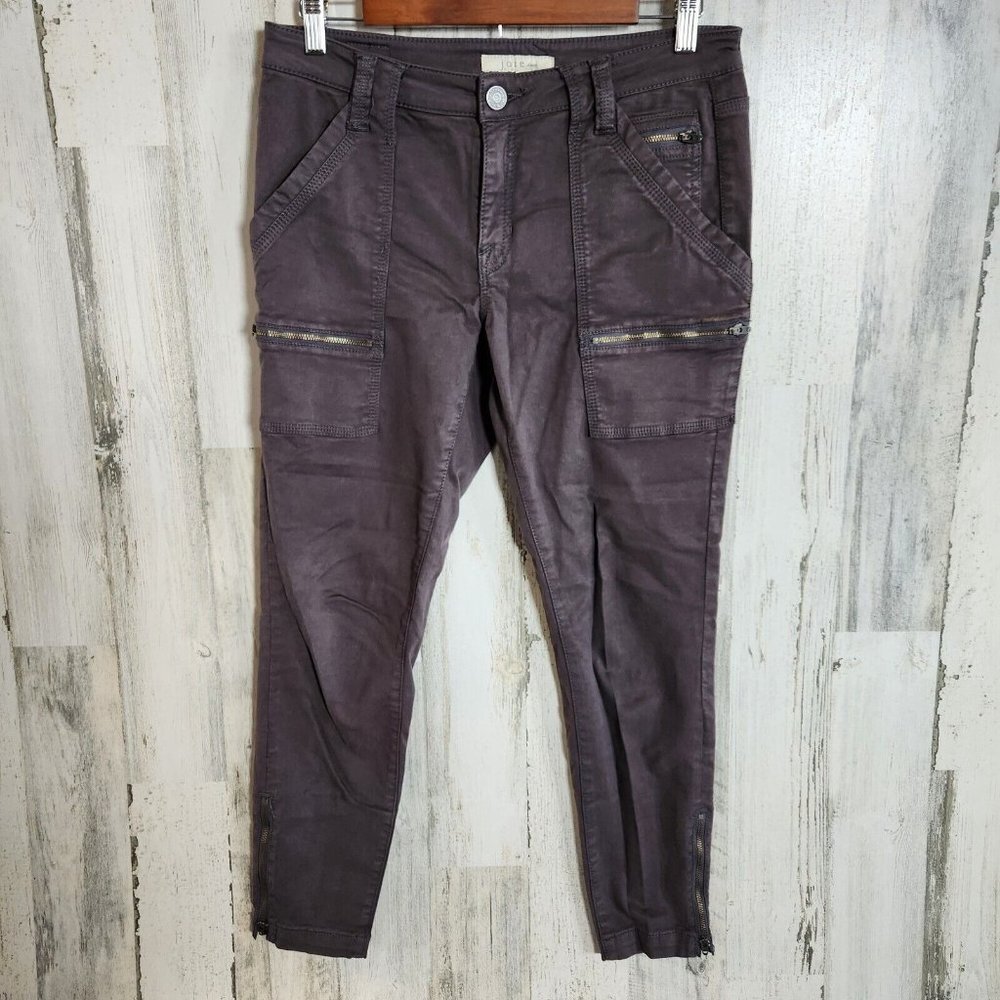 Joie Jeans Concrete Grey Park Skinny Fit Size 30 Cargo